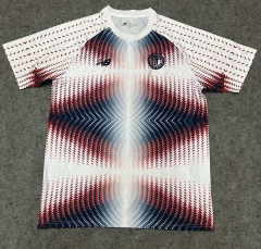 (s-4xl)26-27 Toluca White&Blue Thailand Training Soccer Jersey-9527