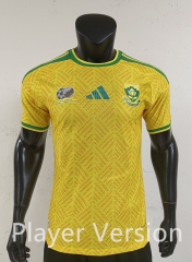 Player Version 2026-2027 South Africa Home Yellow Thailand Soccer Jersey AAA-0871