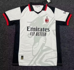 (S-4XL) 2026-2027 AC Milan 4th Away White Thailand Soccer Jersey AAA-9899