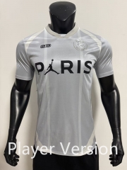 Player Version 2026-2027 Paris Grey Thailand Soccer Jersey-SJ