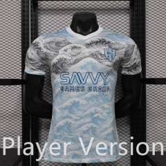 Player Version 2026-2027 Special Version Al-Hilal SFC Blue&Gray Thailand Soccer Jersey AAA-3596