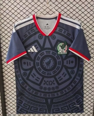 (S-4XL) 2026-2027 Special Version Mexico Royal Blue Thailand Soccer Jersey AAA-7358