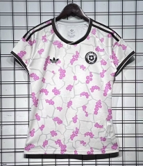2026 World Cup Chile Away White&Purple Thailand Women Soccer Jersey AAA-6032