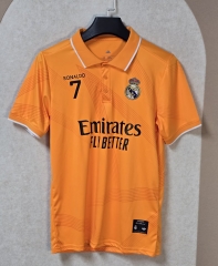2026-27 Real Madrid Yellow Thailand Thailand Polo -4728
