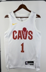 2023 Cleveland Cavaliers #1 White NBA Jersey-311