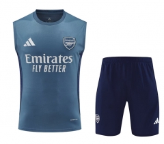 2026-2027 Arsenal Blue Soccer Vest Uniform-418