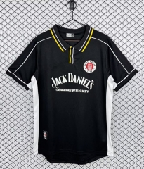 Retro Version 1999-2000 FC St. Pauli Away Black Thailand Soccer Jersey AAA-3257