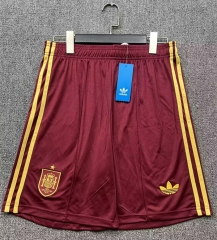 2026 World Cup Spain Away Red Thailand Soccer Shorts