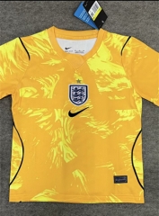 (S-4XL) 2026-2027 England Goalkeeper Yellow Thailand Soccer Jersey AAA-9527