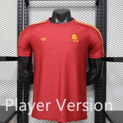 Player Version 2026-2027 Casual Version Roma Red Thailand Soccer Jersey AAA-888