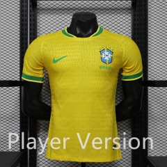 Player Version 2026-2027 Special Version Brazil Yellow Thailand Soccer Jersey AAA-888
