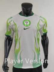 Player Version 2026-2027 Nigeria Away White&Green Thailand Soccer Jersey AAA-0871