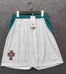2026-2027 Portugal Away White Thailand Soccer Shorts