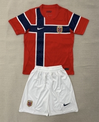 2026-2027 Norway Home Red Soccer Uniform-AY
