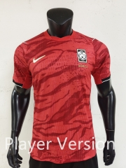 Player Version 2026-2027 Korea Republic Home Red Thailand Soccer Jersey AAA-0871