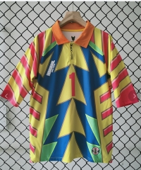 (S-3XL) Retro Version 1998 Mexico 2nd Away Goalkeeper Color Thailand Soccer Jersey AAA-2851