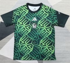 (S-4XL) 2026-27 Mexico Green Thailand Training Soccer Jersey AAA-4927