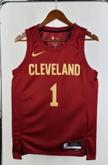 2023 Cleveland Cavaliers #1 Red NBA Jersey-311