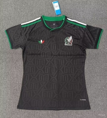 2026-27 World Cup Mexico 2nd Away Black Women Thailand Soccer Jersey AAA