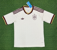 (S-4XL) 2026-2027 Spain Away White Thailand Soccer Jersey AAA-403