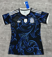 2026 Argentina Away Blue Women Thailand Soccer Jersey AAA-4506
