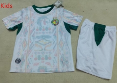 2026-2027 Senegal Home White Kids/Youth Soccer Uniform-507