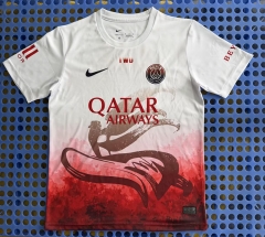 2026-2027 Year of the Horse Commemorative Edition Paris Red&White Thailand Soccer Jersey-6057