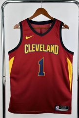 2017 City Version Cleveland Cavaliers #1 Burgundy NBA Jersey-311