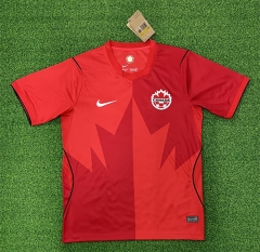 (S-4XL) 2026-2027 Canada Home Red Thailand Soccer Jersey AAA-403