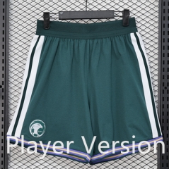 (S-3XL) Player Version 26-27 Saudi Arabia Home GreenThailand Soccer Shorts-888