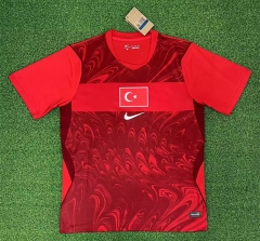 (s-4xl)2026-2027 Turkey Away Red Thailand Soccer Jersey AAA-403