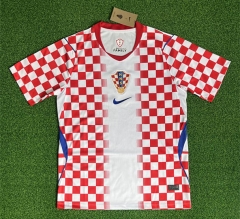 (S-4XL) 2026 Croatia Home Red&White Thailand Soccer Jersey AAA-403