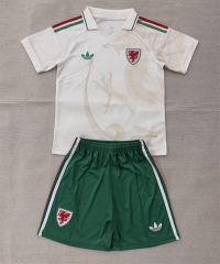 2026-27 Wales Away Beige Soccer Uniform-AY