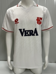 Retro Version 92-94 Padua Home White Red Thailand Soccer Jersey AAA-503