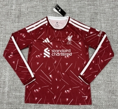 (s-5xl)2026-27 Liverpool Home Red LS Thailand Soccer AAA-4506