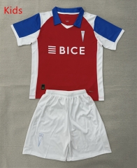 2026-27 CD Universidad Católica Away Red Kids/Youth Soccer Uniform-AY