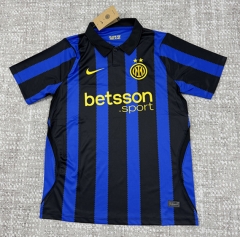 (s-4xl)26-27 Inter Milan Home Blue&Black Thailand Soccer Jersey AAA-4506