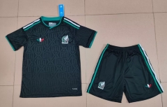 2026 World Cup Mexico 2nd Away Black Soccer Uniform-718