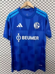 (S-4XL) 2026-2027 Schalke 04 Home Blue Thailand Soccer Jersey AAA-2044