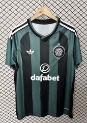 (S-4XL) 2026-2027 Celtic Away Black&Green Thailand Soccer jersey AAA-2044