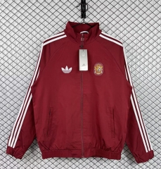 26-27 Spain Red Thailand Trench Coats -3257