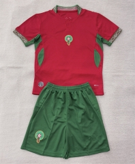 2026-2027 Morocco Home Red Soccer Uniform-AY