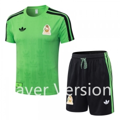 Player Version 2026-2027 Mexico Green Thailand Soccer uniform -9926