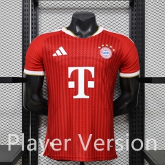 Player Version 26-27 Bayern München Home Red&White Thailand Soccer Jersey AAA-888
