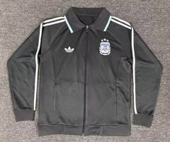 26-27 Argentina Black Thailand Soccer Jacket -5303