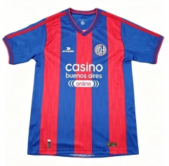 (S-4XL) 2026-2027 San Lorenzo Home Red&Blue Thailand Soccer Jersey AAA-417