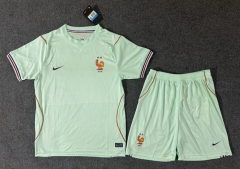 2026-2027 France Away Green Soccer Uniform-6748