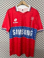 (s-4xl)Retro version 1996 CD Universidad Católica Away Red Thailand Soccer Jersey AAA-2044