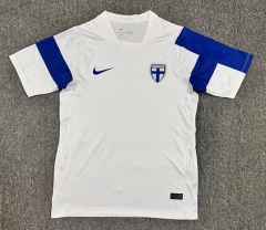 (s-4xl)2026-27 Finland Home White Thailand Soccer Jersey AAA-512