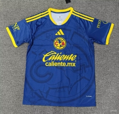 (S-6XL) 26-27 Club América Blue Thailand Soccer Jersey-5378